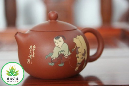Исинский чайник *Си Ши с ручной росписью*, 230 мл